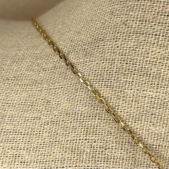 GOLD ROSE TASSEL NECKLACE FAUX PEARL ACCENT - Picture 11 of 12